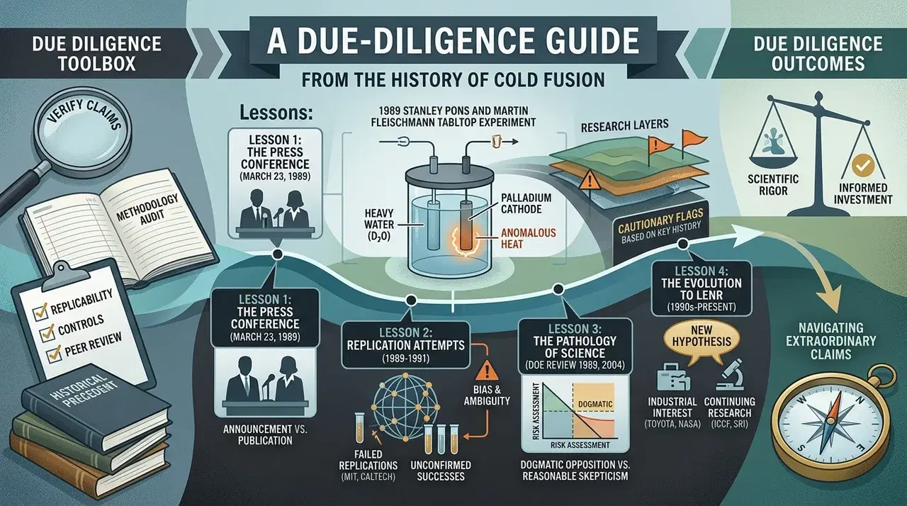 Buying an emerging technology: A Due-Diligence Guide from the History of Cold Fusion